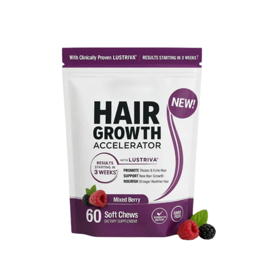 Hair Growth Gummies for Thicker, Fuller Hair