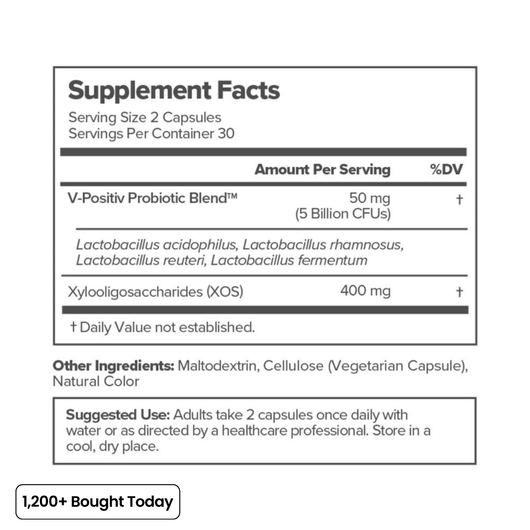 V-Probiotic for Healthy Odor & pH